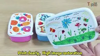 Heat Transfer Custom Lunch Box