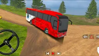 Coach Bus Simulator India Off Road Driving Bus Game Simulator GB Game bazaar Gameplay Video #19