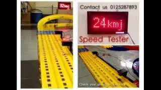Test your Tamiya mini 4WD with Speed Checker @ Leong Display Menglembu Ipoh Perak Malaysia