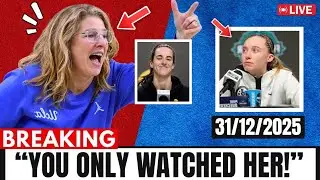 Coach LOSES IT on Live TV — “You Came for Caitlin Clark!” She Was RIGHT 😳