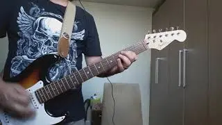 Ora&ccedil;&atilde;o de um suicida - Blindagem (guitar cover) - Southern rock curitibano