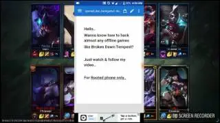 Broken dawn:Tempest hacked by Lucky Patcher