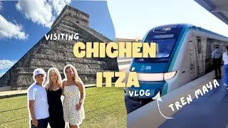 taking the TREN MAYA to CHICH&Eacute;N ITZ&Aacute; 🚂 //ruins, street food, cool history //cozy mexico travel vlog
