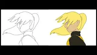 Messy Yellow Pokespe Animation