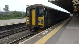 153372, 153368 + 153325 Convoy Departs Westbury, 29/05/18