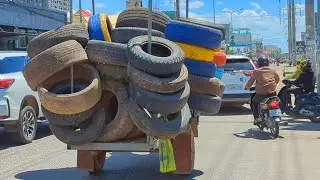 A Tuk Tuk to Aeon Mall - Sen Sok City