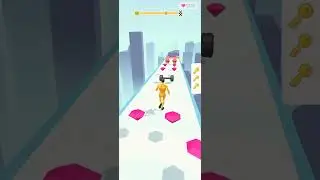 Muscle Run 3D Full game play#shorts
