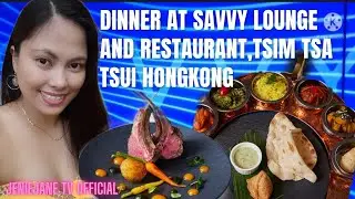 SAVVY Bar Lounge Restaurant |Gateway |Hongkong|JenieJanrTvOfficial