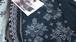 DASTAK BY FANTAK VOL-1 || Doriya print embroidery Lawn with embroidery Dupatta