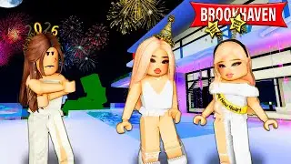 A MENINA ESTÁ COM INVEJA DO MEU LOOK DE ANO NOVO! | Historinhas Brookhaven RP | Roblox