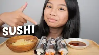 SUSHI Hand Roll *Salmon, Tamago and Salmon with Cream Cheese Rolls | Sissi&Emma