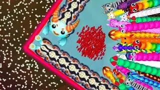 SNAKE IO🐍I FOUND DELICIOUS SCORE IN THE MAP 🐍 EPIC SNAKE IO 🐍 BEST FUNNY SNAKE GAME 