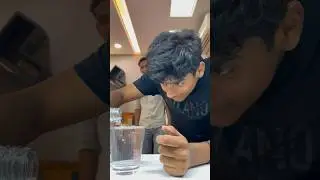 EPIC Water Pouring Challenge: No Spills, No Thrills!#trending #shortsvideo #ytshorts #funny #viral