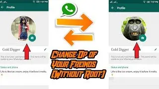 How Change Friend Whats-app Profile Pic - Easy step, Whats app trick and tips