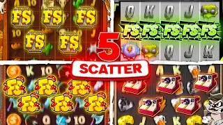 TOUS MES BONUS LES PLUS RARES 5 ET 6 SCATTER INCROYABLE 🤯