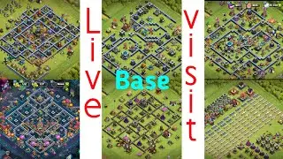 Live #Base visit - #coc #ClashOfClans