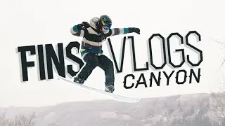 Using a LED Snowboard! (FinsVlogs - Canyon)