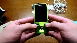 新型ウォークマンSシリーズ開封　NW-S785