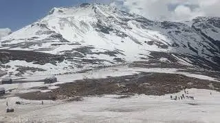 #Rohtang pass #snow point @himalyan explore