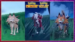 Pokemon Scarlet & Violet All Lycanroc Forms & Locations