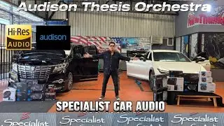 Lexus Rz450e ชุดบันลือโลก Audison Thesis +Audison bit One HD Virtuoso Audison Voce II Hi-Res Damp 
