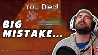 I MADE A MISTAKE... | MINECRAFT LET'S PLAY #3