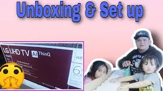 Распаковка 65-дюймового UHD-телевизора LG ThinQ с искусственным интеллектом от Best Buy