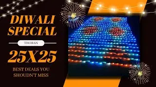 25X25 PIXEL LED THORAN || DIWALI SPECIAL PIXEL LED || NEW EFFECTS || AVAILABLE FOR SALE.
