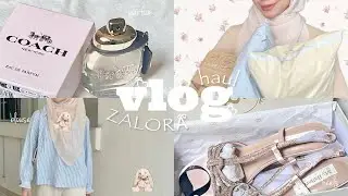 ZALORA haul vlog | ft Majdah