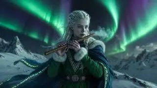 Aurora Rune Chant: Nordic Celtic Instrumental | Mystical Flute, Drums & Chant