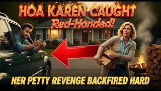 HOA Karen Steals Firewood&hellip; But Jake&rsquo;s Savage Prank Left Her in Flames | HOA Karen
