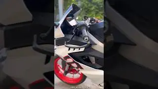 CARBON FIBER CNC LEVER GUARD FOR APRILIA RS457 | Aprilia RS 457 😍| #shorts #ytshorts #trending