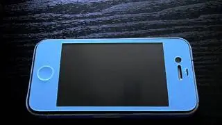 Vivid Blue Glow-in-the-Dark Wraps for iPhone 4 & iPhone 4s
