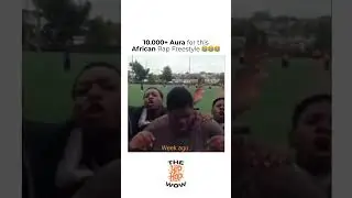 10.000+ Aura for this African Rap Freestyle 😂😂😂 #Rap #AfricanRap #Freestyle