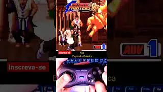 Kyo : Explos&atilde;o Galatica em The King of Fighters 98  #kof98 #kof2k2 #kof98um #sf6  #streetfighter