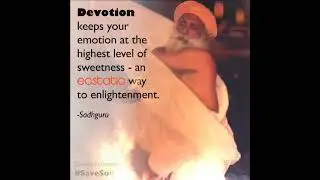 Devotion  in the path#sadhguru #shortsviral #devotion