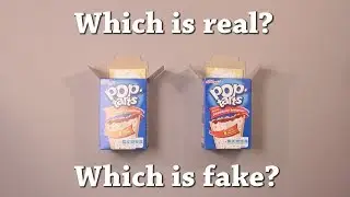 Fun Test: Which is Real? Kellogg's Pop Tart Drawing Challenge!