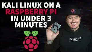 Установка Kali Linux 2022 на Raspberry Pi 4 B (менее 3 минут)