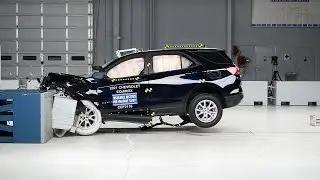 2021 Chevrolet Equinox updated moderate overlap front IIHS crash test