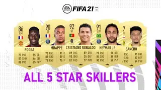 FIFA 21 | ALL 5 STAR SKILLERS
