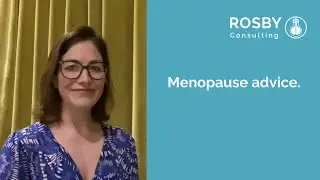 Rosby Wellbeing - Menopause advice