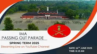 Passing Out Parade | Indian Military Academy | Spring Term 2025 | 14 June |  @ADGPIINDIANARMY