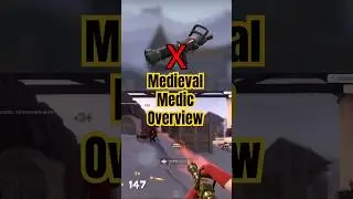 MEDIC in Medieval Mode TF2 #tf2 #teamfortress2 #medic #gaming # shorts