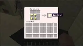 Minecraft Sandstein Craften