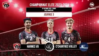Harnes VB / Chartres (🏐🇫🇷 Elite 23/24 J3)