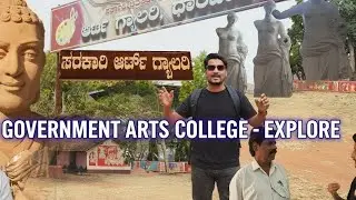 Government Art College Dharwad 🎨 | Art Gallery & Students Exhibition | One Day