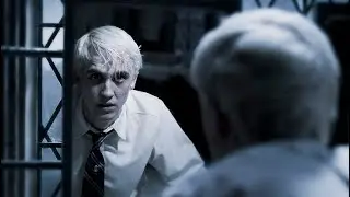 Harry and Draco bathroom duel
