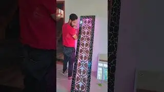 Pvc Jali ki 💡💡Light kaise Lagate Hai by (Furniture Aasif)📱6005661442