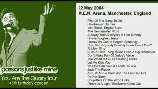 🎤 Morrissey - May 22, 2004 - Manchester, England, UK (Full Concert) LIVE