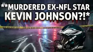 &ldquo;Shocking Crime Scene Outline + NFL Helmet of Eagles + Text: &lsquo;MURDERED EX-NFL STAR?!&rsquo; + Dark Streets